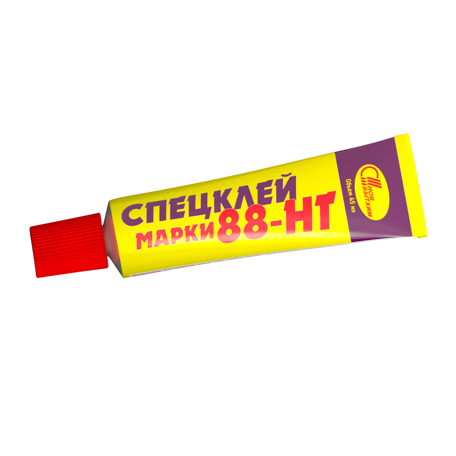 Клей универсальный каучуковый Новбытхим Спецклей 88-НТ 45 мл.