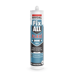 Клей-герметик универсальный Soudal Fix All Flexi белый 290 мл