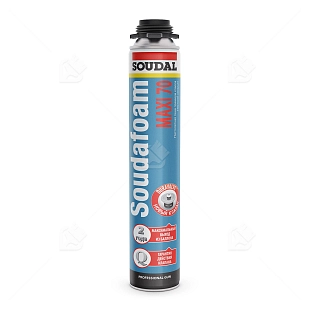 Пена профессиональная Soudal Soudafoam Maxi 870 мл. выход 70 л