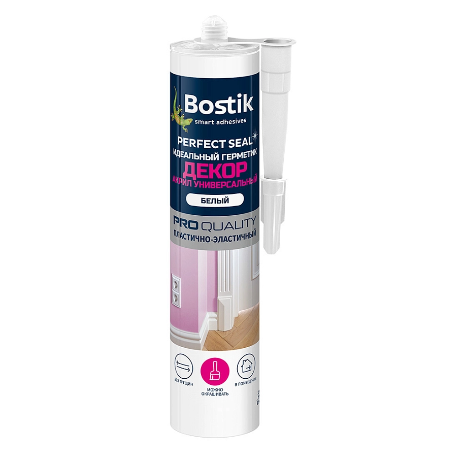 Герметик акриловый универсальный Bostik Perfect Seal Декор белый 280 мл