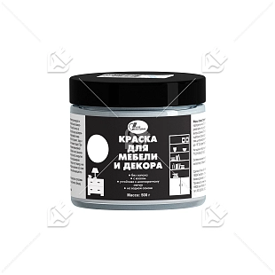 Краска для мебели и декора Новбытхим белая 0,5кг. 